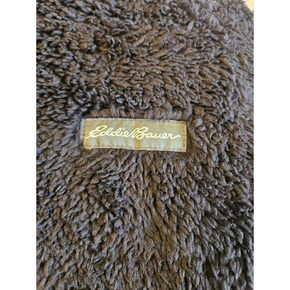 Eddie Bauer Kids Deer Harbor Reversible Hooded Jacket XS (5/6) Gray Black - Picture 11 of 14